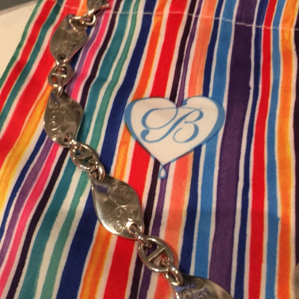 Brighton Silver Twist Coll Adjustable Bracelet